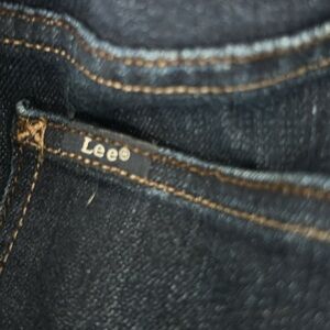 Womens Lee Regular Fit Straight Leg Mid Rise Jeans 18W Dark  Jean